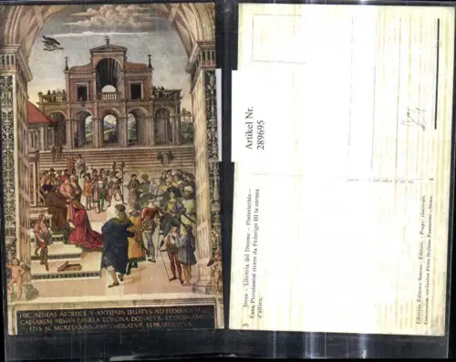 289695,Künstler Ak Pinturicchio Siena Libreria del Duomo Dom Religion