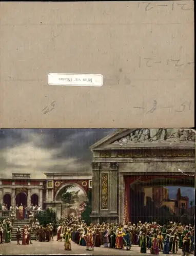 339443,Religion Passionsspiele Oberammergau Jesus vor Pilatus