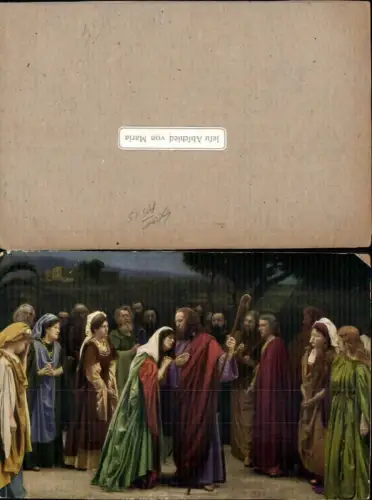 339446,Religion Passionsspiele Oberammergau Jesu Abschied v. Maria
