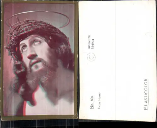 354924,Ecce Homo Jesus m. Dornenkrone Religion