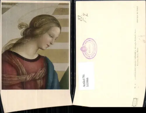 355966,Künstler Ak Raffaello Sanzio Sposalizio Della Vergine Religion