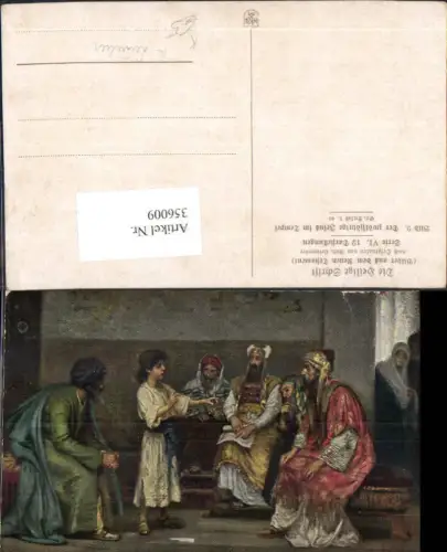 356009,Künstler Ak R. Leinweber Der zwölfjährige Jesus i. Tempel Religion
