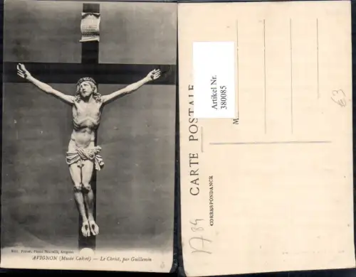 380085,Religion Avignon Le Christ Kreuz