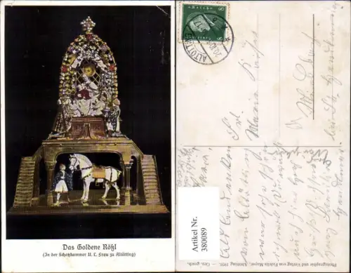 380089,Religion Das Goldene Rößl Schatzkammer Frau zu Altötting