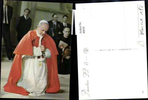 40656,Religion Paul VI Papst Vatikan Rom