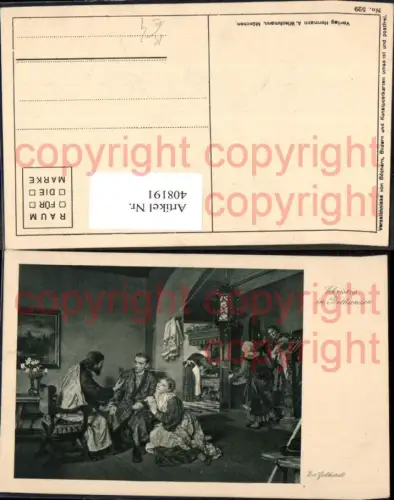 408191,Künstler Ak E. v. Gebhardt Christus i. Bethanien Religion