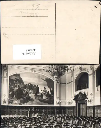 425258,Foto Ak Saal Gemälde Bibelszene Bibelillustration Religion