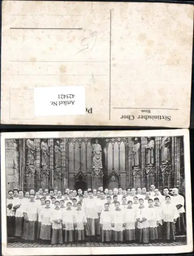 425421,Religion Sixtinischer Chor Musik Rom