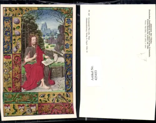 425453,Künstler Ak Johannes d. Täufer Deutsches Gebetbuch Religion