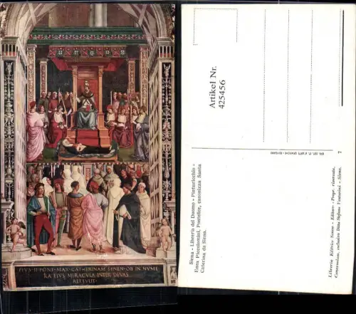 425456,Künstler Ak Siena Libreria del Duomo Pinturicchio Religion