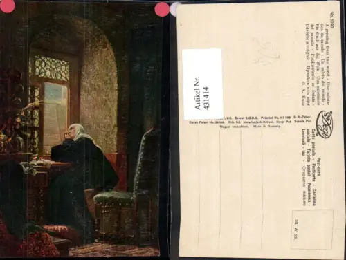 431414,Künstler Ak G. A. Kunz Ein Gruß a. d. Welt Religion pub Degi 1090