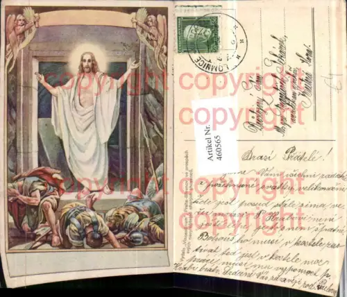 460565,Künstler AK Vydalo Vincentinum Jesus Christus Engel Religion