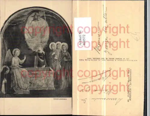 460572,Künstler AK Angelico Resurrection Auferstehung Jesus Engel Religion