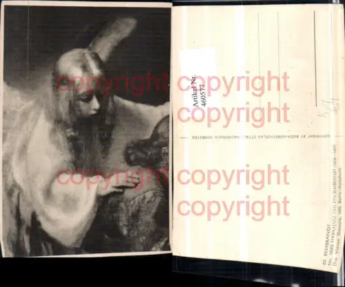 460577,Künstler AK Harmensz van Ryn Rembrandt Vision Daniels Engel