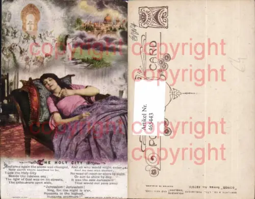 465443,Religion The Holy City Frau Traum Jesus Text
