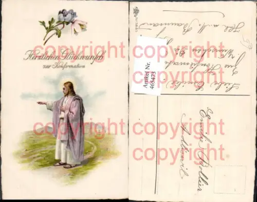 465473,Religion Jesus Heiligenschein Blumen Konfirmation