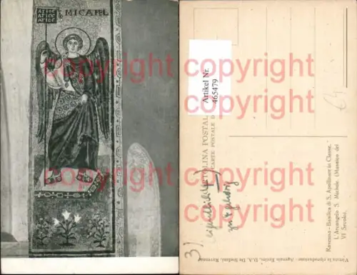 465479,Künstler Ak S. Micele Heiliger Michael Schutzpatron Religion