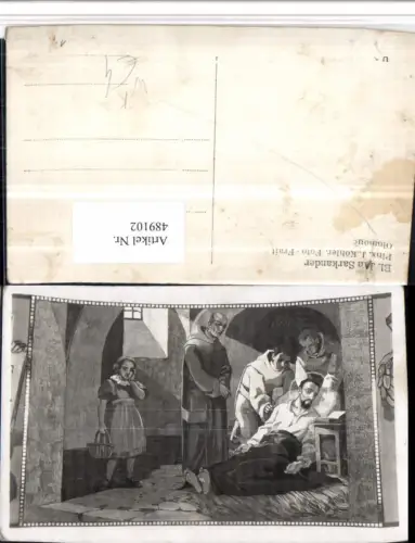 489102,Künstler AK J. Köhler Johannes Sarkander Heiliger Religion