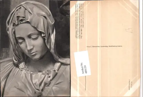 489139,Rom St. Peter Marmorstatue Maria aus der Pieta von Michelangelo