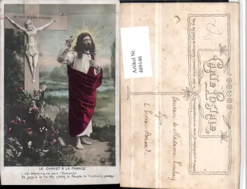 489146,Le Christ a la France Jesus Kruzifix Religion