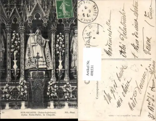 498531,Religion Bon-Secours Eglise Notre Dame la Chapelle Gnadenmutter