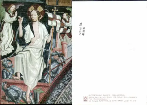 498541,Künstler Ak Leonhard v. Brixen Auferstehung Christi Religion