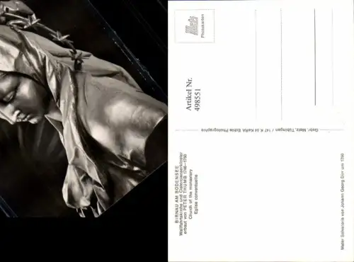 498551,Religion Mater Salvatoris v. Johann Georg Dirr Statue Kirche Birnau a. Bodensee