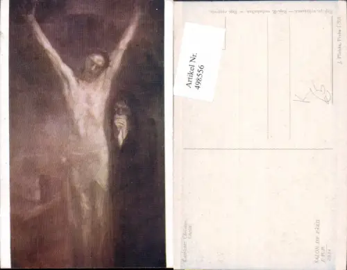 498556,Künstler Ak Carriere Christus Frau Gebet Religion
