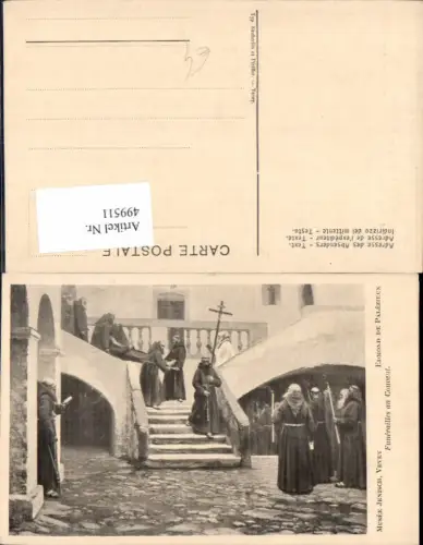 499511,Religion Edmond de Palezieux Funerailles au Couvent Begräbnis Tod Kloster