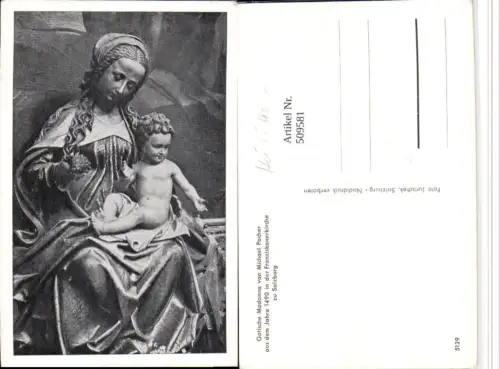 509581,Salzburg Franziskanerkirche Gotische Madonna Religion Statue