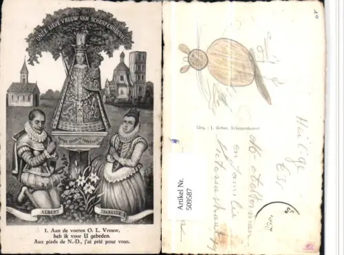 509587,Künstler AK Albert Isabelle Gnadenbild Religion