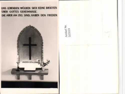 513123,Grabdenkmal Gefallenen Text Kreuz Religion