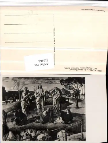 513168,Künstler AK Giovanni Bellini La Trasfigurazione Bibelillustration Jesus