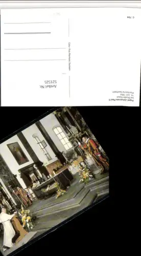 521525,Pfarrkirche Sachseln Papst Johannes Paul II bei Bruder Klaus 1984