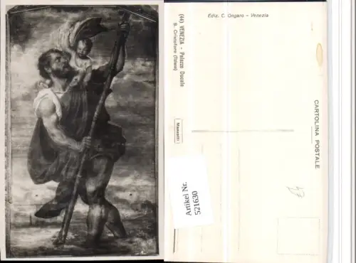 521630,Künstler AK Tiziano S. Cristoforo Heiliger