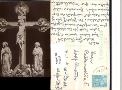 521637,Wechselburg Schlosskirche Kreuzgruppe Kreuz Kruzifix pub Trinks