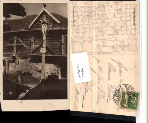 521642,Wahrzeichen Wegkreuz Flurkreuz Kreuz pub J. Gaberell 21