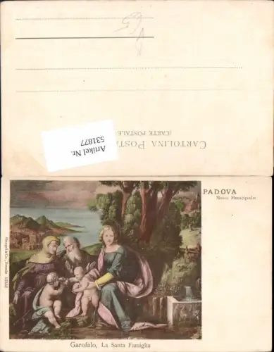 531877,Religion Padova Garofalo Heilige Familie pub Stengel 13552