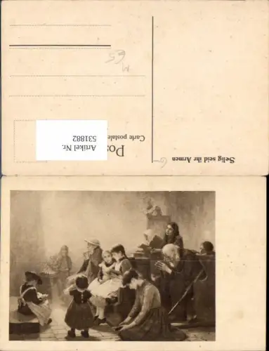 531882,Religion Selig seid ihr den Armen Kirche beten