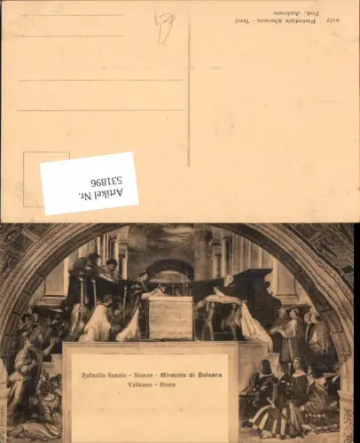 531896,Religion Raffaello Sanzio Vatikan Miracolo di Bolsena