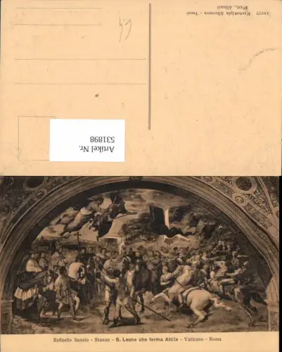 531898,Religion Raffaello Sanzio Vatikan S. Leone che ferma Attila