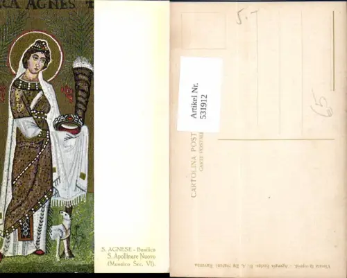 531912,Religion S. Agnese S. Apollinare Nuovo