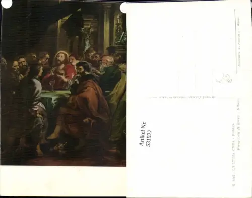 531927,Religion P. Rubens Jesus Abendmahl