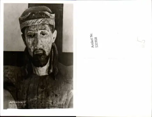 531958,Religion Altenstadt Romanischer Christus Jesus Mittelalter