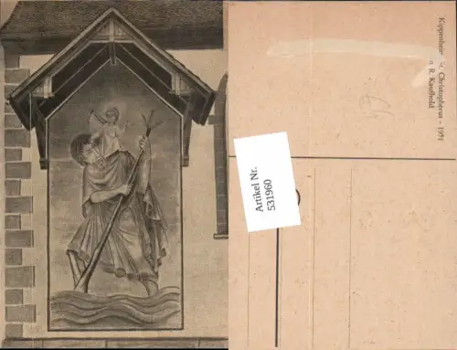 531960,Religion Künstler AK R. Kaufhold Krippe Krippenheim