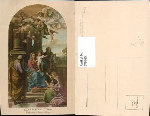 579565,Künstler Ak P. Batoni Sacra Famiglia Hl. Familie Religion