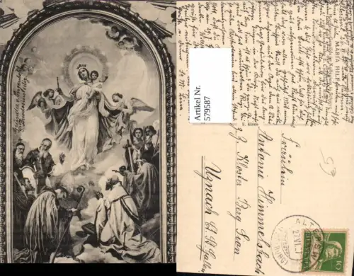 579587,Künstler Ak E. Cisterna Maria Hilf Religion