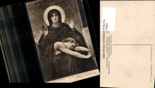 579607,Künstler Ak Bouguereau Die Tröstende Jungfrau Heilige Religion