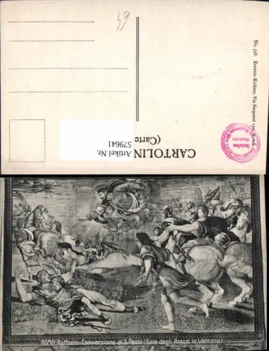579641,Raffaello Conversione di S. Paolo Heiliger Religion