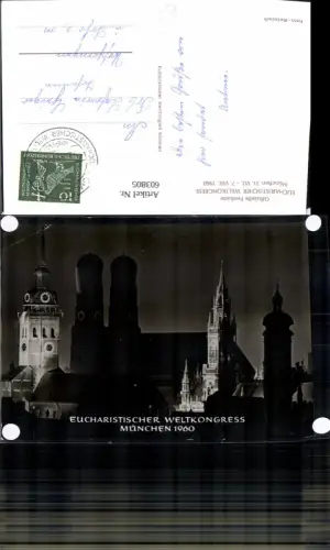 603805,Eucharistischer Weltkongress München 1960 Religion
